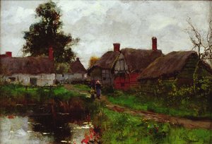 Bij de Vijver door Henry John Yeend King
